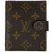  Louis * Vuitton Louis Vuitton Agenda Mini органайзер футляр для карточек блокнот * обложка для книги монограмма Brown R20007 женский б/у 