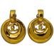  Chanel CHANEL здесь Mark серьги swing серьги GP Gold женский б/у 