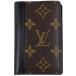  Louis * Vuitton бур nai The -duposhu карта inserting чехол для проездного билета чехол для пропуска монограмма мака cerbera nM60111 б/у наличие один .