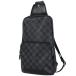  Louis * Vuitton Louis Vuittonave новый sling сумка сумка "body" сумка на плечо Damier gla Fit nowa-ru( черный ) N41719 мужской б/у 