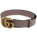  Gucci GUCCI двойной G широкий ремень GGma-monto ремень кожа Brown женский б/у 