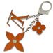  Louis * Vuitton Louis Vuittonbiju-sakf правило du epi монограмма сумка очарование брелок для ключа серебряный orange M66468 женский б/у 