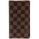  Louis * Vuitton Louis Vuitton Agenda poshu обложка для записной книжки карта inserting блокнот * обложка для книги Damier Brown R20703 женский б/у 