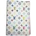  Louis * Vuitton Louis Vuitton Koo verute.-rupa sport LV × TM Мураками . паспорт кейс многоцветный b long ( белый ) M14178 женский б/у 