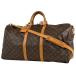  Louis * Vuitton Louis Vuitton ключ poru частота lie-ru55 сумка "Boston bag" монограмма Brown M41414 женский б/у 