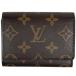  Louis * Vuitton Louis Vuitton Anne veropkarutodu vi jito карта inserting визитная карточка кейс футляр для карточек монограмма Brown M62920 женский б/у 