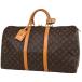  Louis * Vuitton Louis Vuitton ключ poru50 ручная сумочка путешествие командировка бизнес сумка "Boston bag" монограмма Brown M41426 женский б/у 