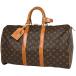  Louis * Vuitton Louis Vuitton ключ poru45 ручная сумочка путешествие командировка бизнес сумка "Boston bag" монограмма Brown M41428 женский б/у 