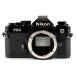 Nikon Nikon NEW FM2 чёрный корпус плёнка ручной диапазон фокусировки однообъективный зеркальный камера б/у 