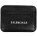  Balenciaga BALENCIAGA Logo футляр для карточек карта inserting футляр для визитных карточек футляр для карточек кожа черный 593812 женский б/у 