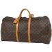  Louis * Vuitton Louis Vuitton ключ poru60 сумка "Boston bag" монограмма Brown M41422 женский б/у 