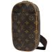  Louis * Vuitton Louis Vuitton небольшая сумочка gun ju сумка на плечо плечо .. сумка "body" монограмма Brown M51870 мужской б/у 