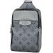  Louis * Vuitton Louis Vuitton уличный sling сумка сумка "body" Taiga лама серебряный M30833 мужской б/у 