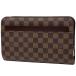  Louis * Vuitton Louis Vuitton солнечный Louis клатч в наличии ручная сумочка Damier Brown N51993 мужской б/у 