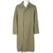 Burberry zBurberrys пальто с отложным воротником обратная сторона проверка подкладка имеется хаки внешний пальто с отложным воротником хлопок полиэстер зеленый бежевый мужской б/у 
