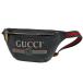  Gucci GUCCI Logo сумка-пояс кожа черный 527792 женский б/у 