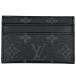  Louis * Vuitton Louis Vuittonporutokaruto двойной карта inserting футляр для карточек монограмма Eclipse черный M62170 мужской б/у 