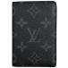  Louis * Vuitton Louis Vuitton бур nai The -duposhu футляр для карточек монограмма Eclipse nowa-ru( черный ) M61696 мужской б/у 
