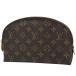  Louis * Vuitton Louis Vuitton небольшая сумочка cosme tikGM макияж cosme косметичка монограмма Brown M47353 женский б/у 