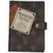  Louis * Vuitton Louis Vuitton Agenda PM этикетка коллекция блокнот * обложка для книги монограмма Brown R21067 женский б/у 