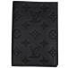  Louis * Vuitton Louis Vuitton Koo verute.-rupa sport NM паспорт покрытие монограмма Shadow кожа Ultra черный M13187 мужской б/у 