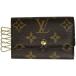  Louis * Vuitton Louis Vuittonmyurutikre6 брелок для ключа ключ крюк монограмма Brown M62630 женский б/у 