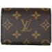  Louis * Vuitton Louis Vuitton Anne veropkarutodu vi jito футляр для карточек чехол для пропуска монограмма Brown M62920 женский б/у 