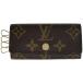  Louis * Vuitton Louis Vuittonmyurutikre4 чехол для ключей монограмма Brown M81939 женский б/у 