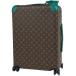  Louis * Vuitton Louis Vuitton Horizon 55 дорожная сумка чемодан TSA блокировка монограмма Brown bo Rene o зеленый M12610 женский б/у 