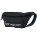  Balenciaga BALENCIAGA сумка "body" нейлон черный темно-синий 533009 женский б/у 