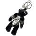  Prada PRADA сумка очарование Bear Trick брелок для ключа metal ткань черный серебряный женский б/у 