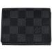  Louis * Vuitton Louis Vuitton Anne veropkarutodu vi jito футляр для карточек футляр для визитных карточек карта inserting Damier gla Fit черный N63338 мужской б/у 