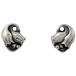  George Jensen Georg Jensen серьги ландыш узор 100A серебряный 925 серебряный женский б/у 