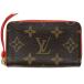  Louis * Vuitton Louis Vuittonmyuru TIKKA ruto футляр для карточек монограмма Brown мак petaruM61540 женский б/у 