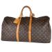  Louis * Vuitton Louis Vuitton ключ poru55 сумка "Boston bag" монограмма Brown M41424 женский б/у 
