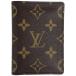  Louis * Vuitton Louis Vuittonporutokaruto Pas veru TIKKA ru футляр для карточек монограмма Brown M66541 женский б/у 