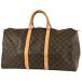 Louis * Vuitton Louis Vuitton ключ poru50 сумка "Boston bag" монограмма Brown M41426 женский б/у 