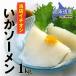 北海道産いかそうめん 1kg（12〜17枚） / トナミ食品 イカ いかさし 刺身 新鮮 いかソーメン 業務用