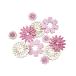  Tokyo . коралл цветок детали Mix Φ2~4cm 24ko входить ZE000951-zzz