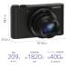 SONY �f�W�^���J���� DSC-WX500 ���w30�{�Y�[�� 1820����f �u���b�N Cyber-shot DSC-WX500 BC �֘A�摜2
