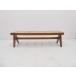 #Pierre Jeanneret Pierre Jean nre# Vintage оригинал CANED BENCHke-n bench щеки материал 1950 bench стул 