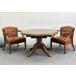 #COUNTRY HOUSE/ Country house #. длина тип обеденный стол & с роликами arm стул комплект Британия Country три . мебель * Saitama отправка *