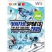[ бесплатная доставка ][ б/у ]Wii winter спорт 2009 The next "Challenge" 