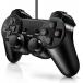 [ бесплатная доставка ][ б/у ]PC игра накладка проводной USB подключение PC игра контроллер ( черный )