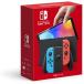 [ бесплатная доставка ][ б/у ]Nintendo Switch корпус Nintendo Switch( иметь машина EL модель ) Joy-Con(L) neon голубой /(R) neon красный ( с коробкой )