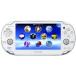 [ бесплатная доставка ]PlayStation Vita ( PlayStation Vita ) 3G/Wi-Fi модель crystal * белый (PCH-1100) корпус ( коробка мнение имеется )