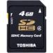 [ бесплатная доставка ][ б/у ]3DS Toshiba SDHC память карта 4GB class4 Wii 3DS