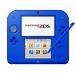 [ есть перевод ][ бесплатная доставка ][ б/у ] Nintendo 2DS голубой корпус 