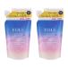 [2個セット]YOLU ヨル カームナイトリペアシャンプー 詰替え用 400mL ネロリ&amp;ピオニーの香り レフィル シャンプー ヘアケア 乾燥[ギフトラッピング対応]