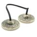 tin автомобиль . дракон серебряный style диаметр 6.8cm 7 metal seven metal chi спальное место .. закон . дракон Dragon .... исцеление йога раз звук более . звук . закон .